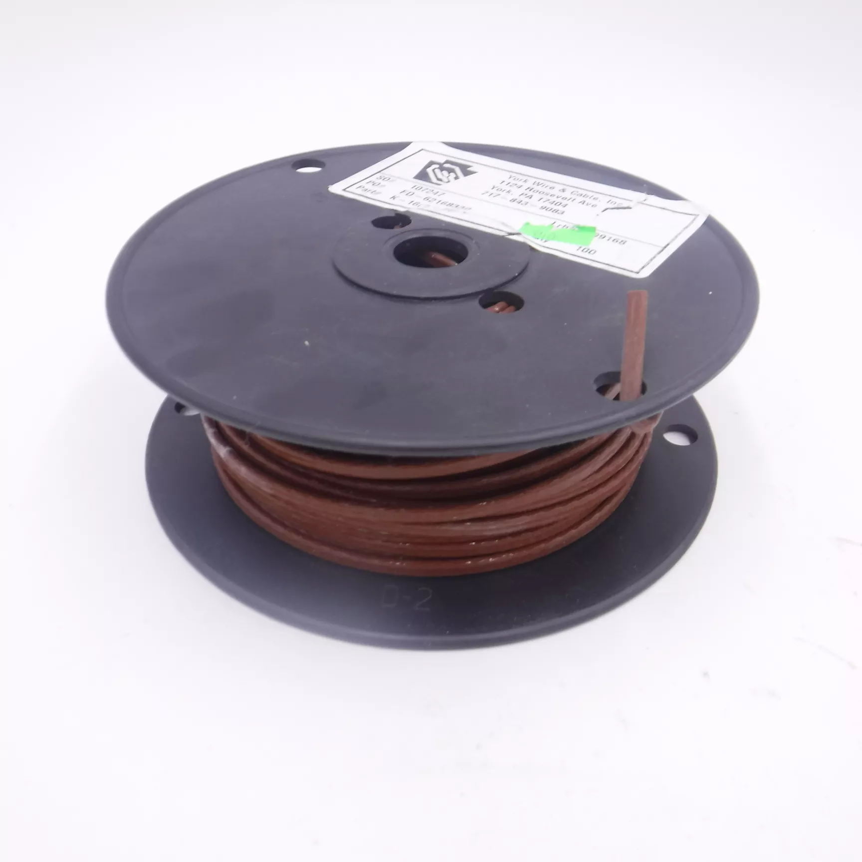 York Wire Cable J-16-FF Thermocouple Wire