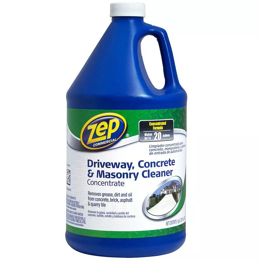 Zep Driveway Concrete & Masonry Cleaner Concentrate - 1 gal