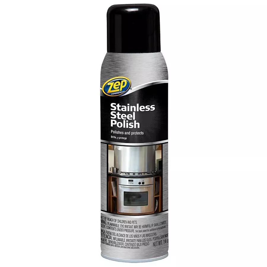 Zep Stainless Steel Polish Cleaner - 14 oz