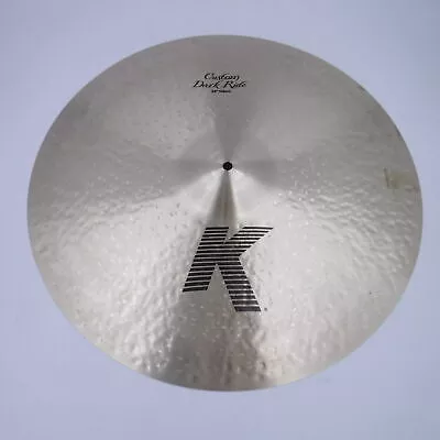 Zildjian 22″ K Custom Dark Ride Cymbal, K0967, Bronze, Traditional Finish, 2530g