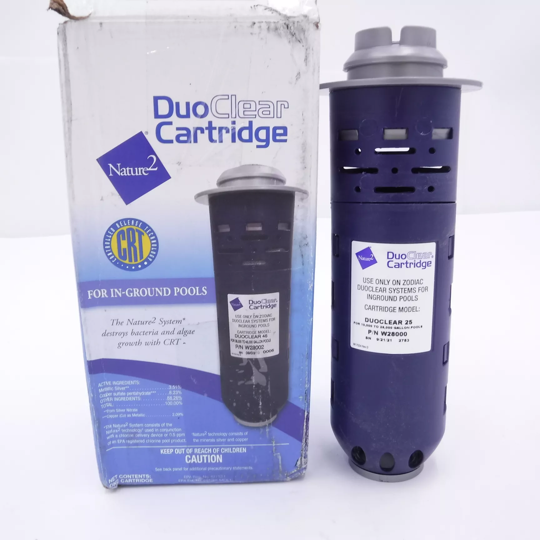 Zodiac Nature2 DuoClear Replacement Mineral Cartridge up to 25,000 Gallons